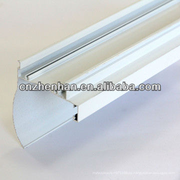 Accesorio de cortina-cortina de aluminio cortina de riel de riel-persiana accesorios-cebra de ciego cubierta de componentes de sombra de rodillo